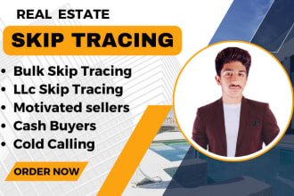 provide motivated sellers and  homeowners with skip tracing