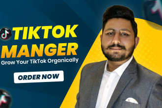 be your tik tok manager and a tik tok shop manager as well