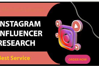 find the best instagram influencer research for niche marketing
