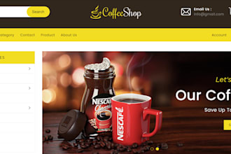design coffee store coffee shopify store coffee website coffee shopify website