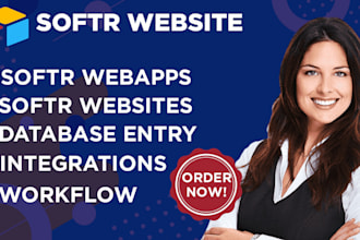 build softr website,softr webapp,airtable database,zapier automation,softr api