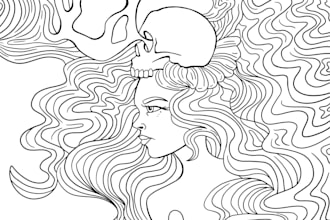 create coloring book pages