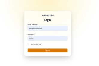 develop a website with custom cms using laravel