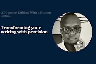 do ai content editing