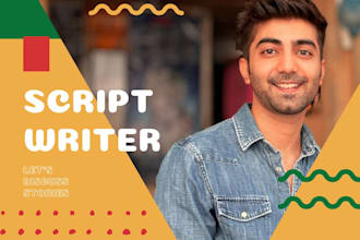 write a creative engaging script for your youtube videos