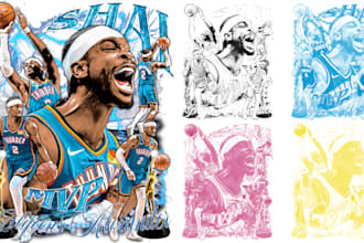 do cmyk color separation for screen printing