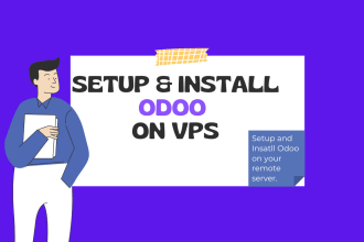 install odoo on your remote server