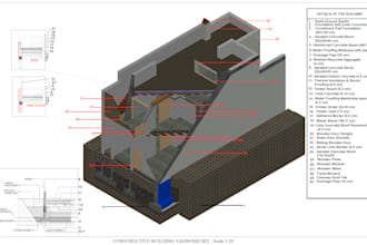 create professional 2d and 3d architectural plans in autocad and revit