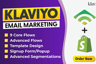 setup klaviyo email and sms marketing flows for ecommerce
