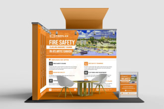design trade show banners, backdrop, booth, exhibition, or outdoor banner
