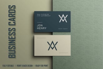 design minimalist luxury business cards