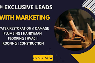 generate electrical, plumbing, handyman leads via facebook ads tiktok ads