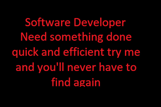 create a software that will make your idea into reality