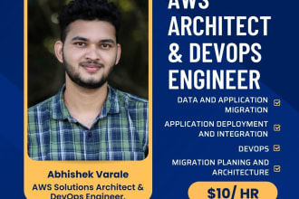 be your certified AWS solutions architect and devops engineer