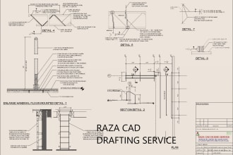 prepare shop drawings  for all types of project