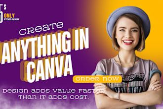 create canva presentations as a  canva expert