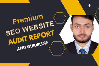 do SEO website audit report and provide a actionable guideline