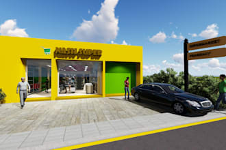 do commercial buildings, architect
