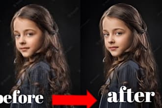 do photo enhance,retouch, portrait, skin and images editing