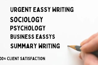 do urgent essay writing in sociology, philosophy, economics, business
