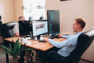 dev new features for the laravel website front and back