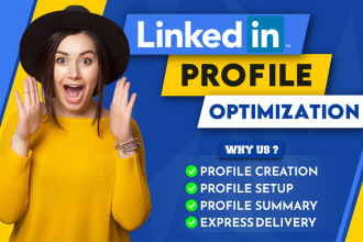 professionally optimize your linkedin profile for you
