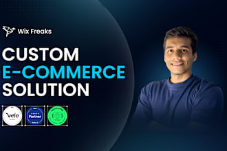 create a custom ecommerce solution on wix using velo
