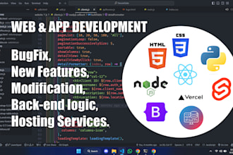 modify and add new features to your website or app