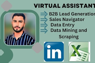 do lead generation , data entry , email list building