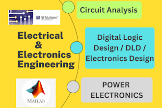 tutor on analog, digital, dld, power electronics, embedded systems