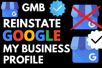 reinstate and fix suspended google my business profile