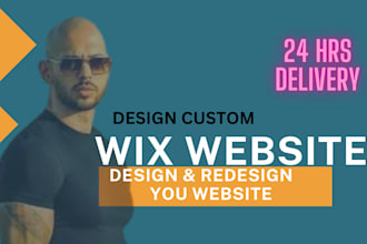 design wix website and redesign wix web site