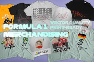 design f1 merchandising for your brand