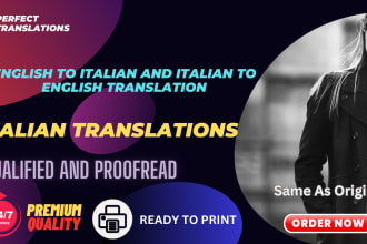 translate english to italian and italian to english