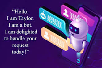 create custom trained ai chatbot for your website