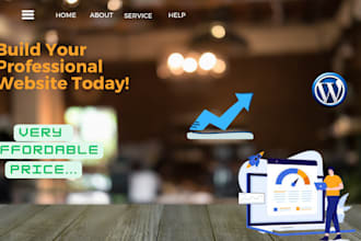 build your professional website design with affordable price
