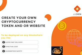 create your crypto token on any blockchain