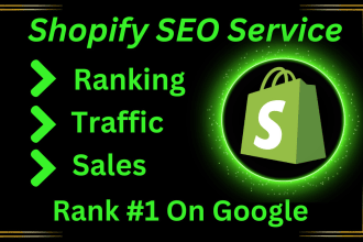 do advance shopify SEO to boost up the 1st page ranking
