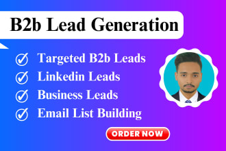 do targeted b2b linkedin lead generation and prospect email list building