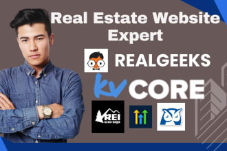 gohighlevel kvcore chime real estate website realgeeks reireply virtual assistan