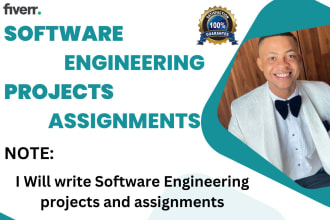write software engineering and bscs projects and assignments