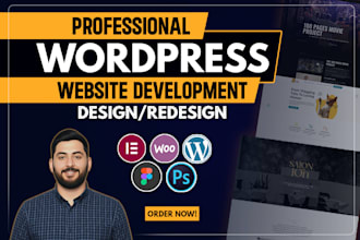 do wordpress website development, responsive website redesign