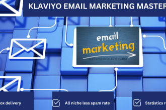 setup your email marketing, klaviyo and mallchimp automation