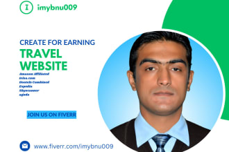 build a top affiliate website focused on travel to generate income