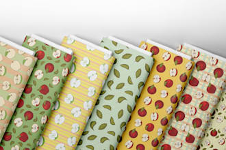 create seamless pattern design for fabric, textile etc