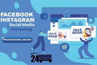 design a professional instagram and facebook post flyer banner ad