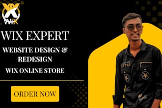 wix online store, wix website design, wix website redesign,