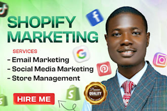 promote shopify store, or shopify ecommerce marketing to boost shopify sales