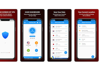 develop a flutter vpn app