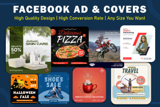 design creative social media images ads covers